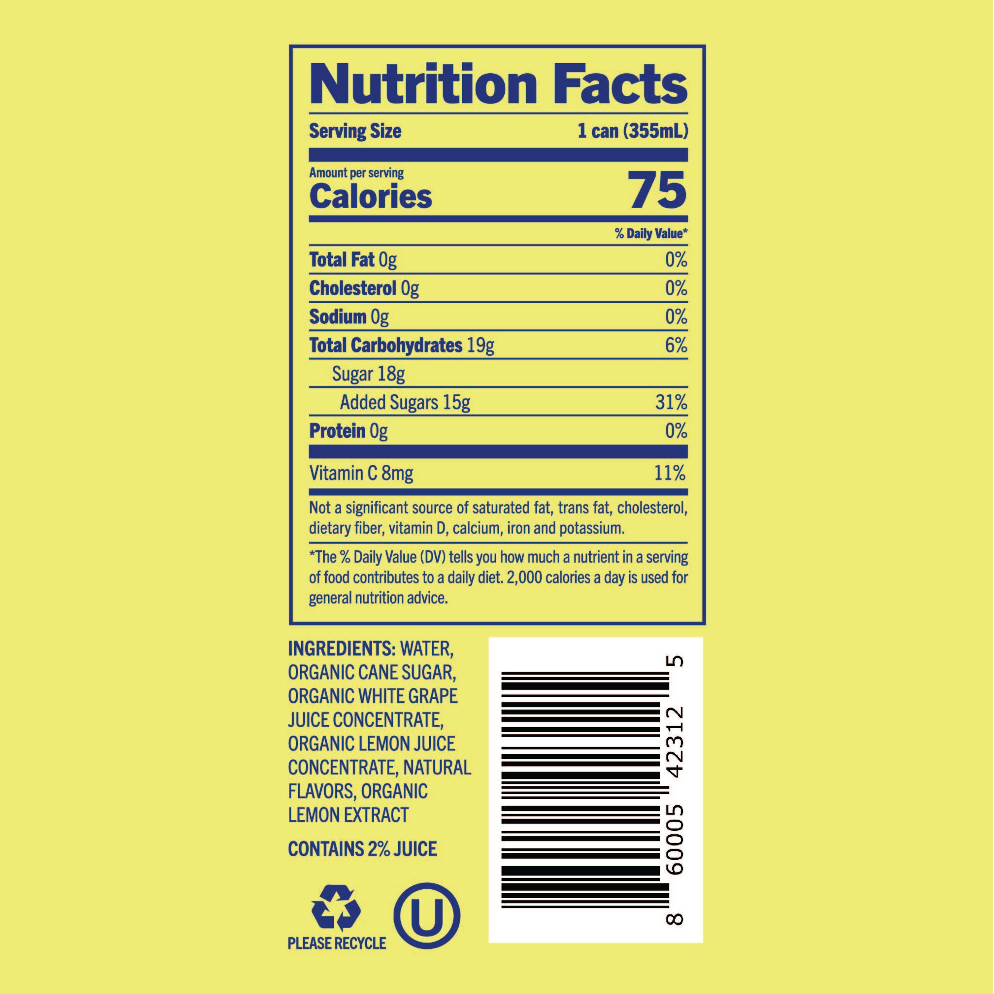 Brooklyn Best Classic Lemonade - 12 Pack